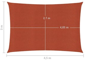 ΠΑΝΙ ΣΚΙΑΣΗΣ ΤΕΡΑΚΟΤΑ 3 X 4,5 Μ. ΑΠΟ HDPE 160 ΓΡ./Μ² 311348