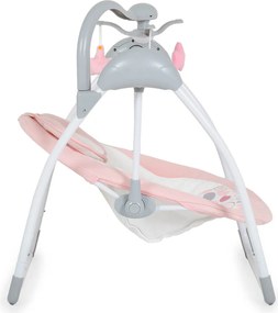 Ηλεκτρικό Ρηλάξ - Κούνια (0-6 Μηνών/Έως 9kg) Cangaroo Jessica Pink