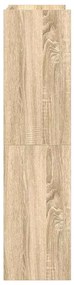 Παπουτσοθήκη sonoma Δρυς 60x25x100 εκ. Επεξεργασμένο Ξύλο - Καφέ