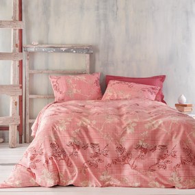 Σεντόνια Υπέρδιπλα (Σετ) Rythmos Next Doca Pink Ροζ ΧΩΡΙΣ ΛΑΣΤΙΧΟ 230x260