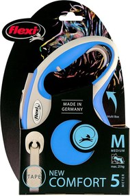 Λουρί Σκύλου Flexi NEW COMFORT Μπλε Μέγεθος M