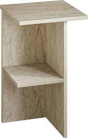 Κομοδίνο Τραβερτίνη LERAY 36x36x60