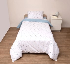 Σετ Πάπλωμα Μονό 160x240 Ίκαρος Σιέλ