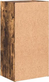 vidaXL Βιβλιοθήκη Καπνιστή Δρυς 40x30x77 εκ. από Επεξεργασμένο Ξύλο