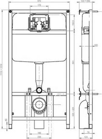 Set Prisma Razor Offer - Λεκάνη με καζανάκι εντοιχισμού &amp; πλακετα