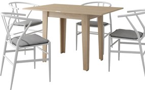 Τραπέζι Κουζίνας Επεκτεινόμενο Sonoma HAZEL 80/120x60/80x77