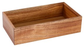 Κουτί Ξύλινο Ακακίας Στοιβαζόμενο ESPIEL 32,5x17,6x8,5εκ. BUK108