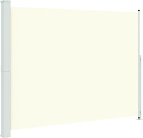 vidaXL Σκίαστρο Πλαϊνό Συρόμενο Βεράντας Κρεμ 220 x 314 εκ.
