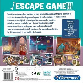 Επιτραπέζιο Παιχνίδι Clementoni 52430 Escape Game 31 x 6 x 31 cm