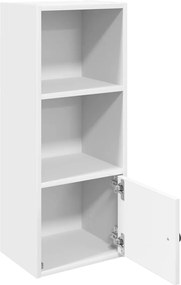 vidaXL Βιβλιοθήκη Λευκή 31x24x77 εκ. από Επεξεργασμένο Ξύλο