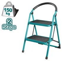 TOTAL THLAD09021 Σκαμπό Μεταλλικό Με 2 Σκαλοπάτια