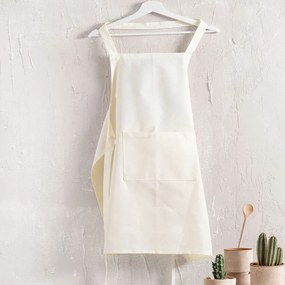 Ποδιά Ολόσωμη Daily Ecru Ρυθμός 60x85cm 100% Cotton