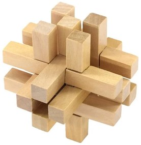 Ξύλινο 3D παζλ - Wooden 3D puzzle