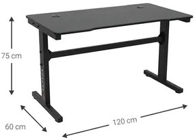 Γραφείο Gaming Raptor Falcon-Mauro