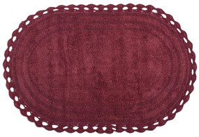 Οβάλ Χαλί Διαδρόμου (70x140) Silk Fashion Burgundy