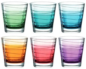 Ποτήρι Ουίσκι Rainbow Event (Σετ 6Τμχ) 026844L 250ml Multi Leonardo Glass