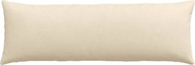 vidaXL Μαξιλάρι Καναπέ 2 pcs Κρεμ 120 x 40 cm ύφασμα