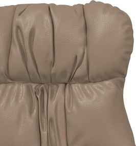 vidaXL Πολυθρόνα Καπουτσίνο 69 x 74 x 93 εκ. Δερματίνη