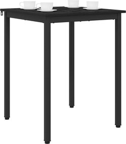 vidaXL Τραπεζαρίες 60 x 60 x 75 cm ΜΕΤΑΛΛΟ