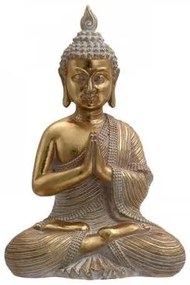 ΕΠΙΤΡΑΠΕΖΙΟ ΔΙΑΚΟΣΜΗΤΙΚΟ POLYRESIN Fylliana "Buddha" ΧΡΥΣΟ ΧΡΩΜΑ 17x13x27εκ 281-224-029