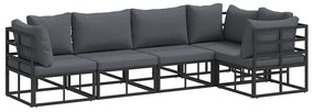 vidaXL Σετ Καναπέ Κήπου με μαξιλάρι 5 pcs