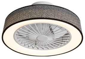 Ανεμιστήρας Οροφής Με Φωτιστικό LED 41W IP20 Μαύρο Seto SETO-48BK Sunlight-SETO-48BK-Μαύρο SETO-48BK