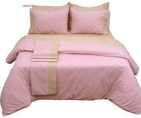 Μαξιλαροθήκες Supreme Collection Σετ 2τμχ Oxford Beige Viopros 50Χ70 50x75cm 100% Cotton