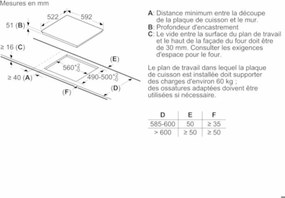 Επαγωγική Πλάκα BOSCH PUC611AA5E 60 cm 4600 W