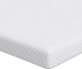 vidaXL Στρώμα μνήμης for Ενήλικας Μαλακό 140 x 200 cm Λευκό