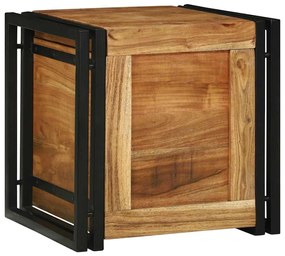vidaXL Αποθηκευτικές Κάσες 40 x 40 x 40 cm Μασίφ ξύλο ακακίας