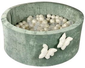 Παιδική Πισίνα Με Μπάλες Mint Butterfly