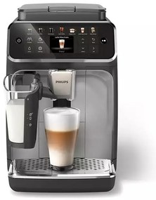 Philips EP4446/70 Αυτόματη Μηχανή Espresso Εντοιχιζόμενη 1500W Πίεσης 15bar για Cappuccino με Μύλο Άλεσης Ασημί