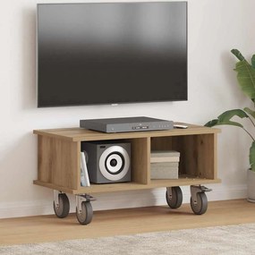vidaXL Βάση TV 68,5 x 35 x 35 εκ Artisan Oak Επεξεργασμένο ξύλο