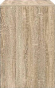 vidaXL Γραφείο Δρύς Sonoma 80 x 50 x 76 εκ.