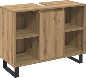 vidaXL Σετ Επίπλων Μπάνιου 3 τμχ. Καφέ 30 x 30 x 180 cm