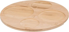 Ορντεβιέρα Σερβιρίσματος 4 Θέσεων (Φ33.5x10) S-D White Bamboo 188411