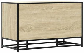 vidaXL Πάγκος παπουτσιών  Sonoma Oak 84x40x53,5 cm