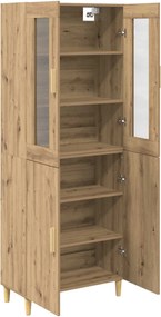 vidaXL Highboard Artisan Oak 69,5 x 34 x 180 εκ.