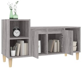 vidaXL Έπιπλο Τηλεόρασης Γκρι Sonoma 100x35x55 εκ. από Επεξεργ. Ξύλο