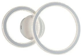 Φωτιστικό Οροφής - Πλαφονιέρα Bryant LED-BRYANT-PL2 45W Led 65x45cm White Luce Ambiente Design Αλουμίνιο