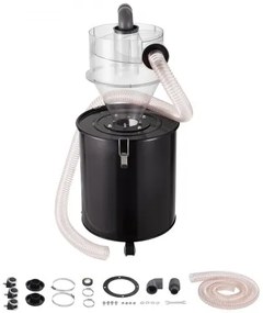 VEVOR Cyclone Dust Separator w/ Tank Vacuum Cleaner Separator 4" for 50L Tank
