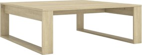 vidaXL Τραπεζάκι Σαλονιού Sonoma Δρυς 100x100x35 εκ. από Επεξ. Ξύλο