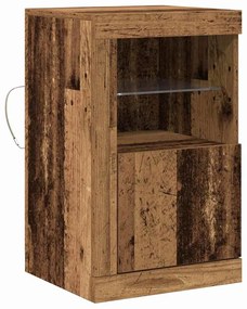 vidaXL Βοηθητικό ντουλάπι Παλαιό ξύλο 41 x 37 x 67 εκ