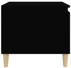 vidaXL Τραπεζάκι Σαλονιού Μαύρο 100x50x45 εκ. Επεξεργασμένο Ξύλο