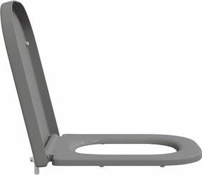 vidaXL Λεκάνη Γκρι 47,5 x 35 x 3,6 εκ Δυροπλάστ