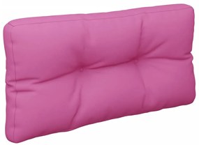 vidaXL Μαξιλάρια Παλέτας 2 τεμ. Ροζ Υφασμάτινα