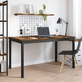 vidaXL Τραπεζαρίες 140 x 80 x 75 cm ΜΕΤΑΛΛΟ