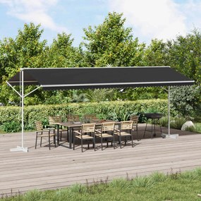 vidaXL Αυτόνομη τέντα Ανθρακί 6 x 3 m Πολυεστέρας