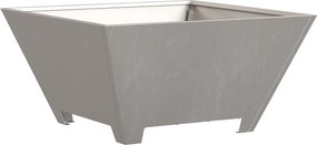 vidaXL Φωτιά Καφέ 60 x 60 x 30 cm Ατσάλι καιρό