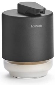 Διανομέας υγρού σαπουνιού Brabantia MindSet 1005672, 200 ml, ευρύ άνοιγμα, σκούρο γκρι